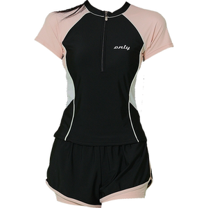 
Split swimsuit women's new style swimming pool special conservative belly covering to make you look slim professional sports flat corner meat covering swimsuit women