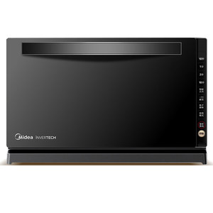 
Government subsidy Midea inverter microwave oven household micro-steaming oven integrated drop-down door flat-panel light wave oven 208E