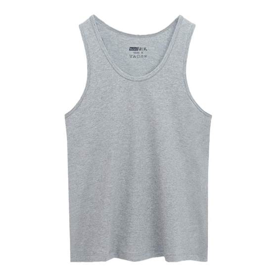 The new series of men's sweat vests summer new sports fitness shoulder vest breathable speed dry sleeveless bottom shirt
