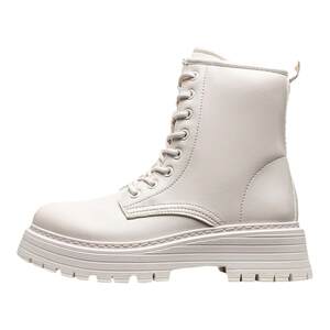 
Pull-back Martin boots for women, versatile white short boots, 2025 winter new women's shoes, British style thick-soled motorcycle boots for women