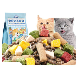 
Douqiqiduo Pin Grainless Fresh Meat Cat Food Kitten Adult Cats All-Stage General Full Price Nutrition Cat Food Main Food 5kg