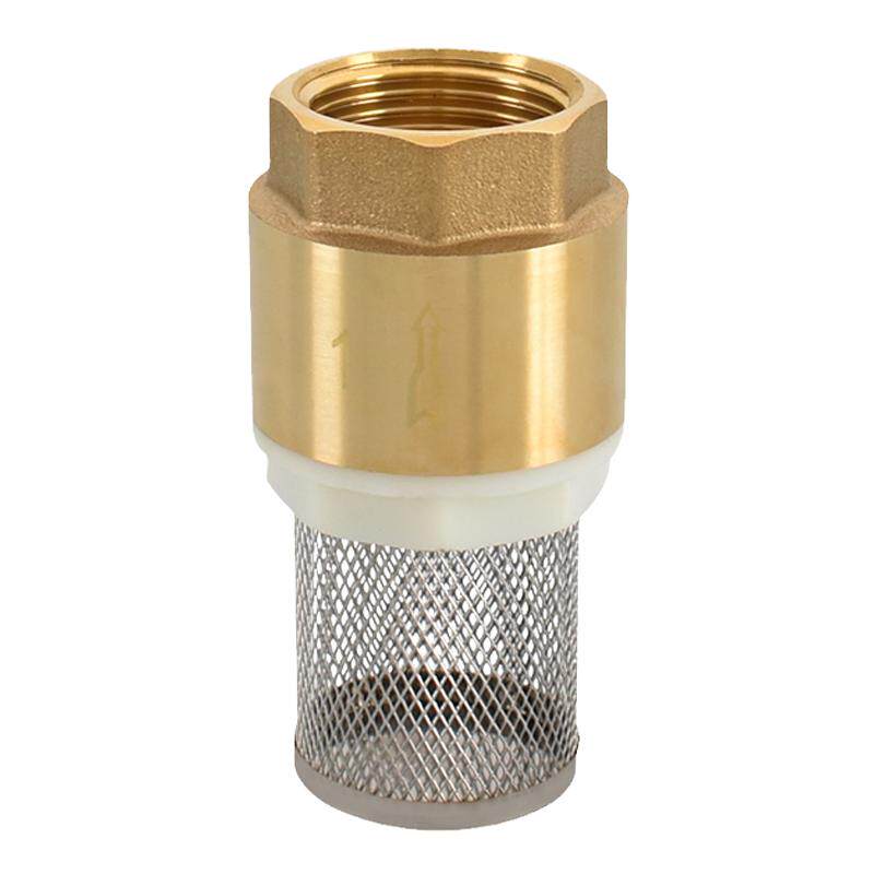 Produktbild von Messing-Bodenventil – DN25, 1,6 MPa, Rückschlagventil, Einweg, Für Wasser, Öl Und Dampf Bis 120 °C