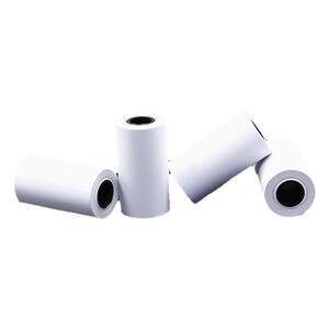 
ERC09 printing paper 57x30mm printing roll paper 57*40mm instrument printing paper Non-thermal sensitive double-adhesive cash register white paper 57x30 needle micro bill paper 5.8 5.6 noise instrument
