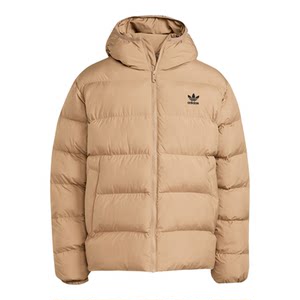 
adidas Adidas clover men's sports casual hooded bread coat cotton jacket JX4121