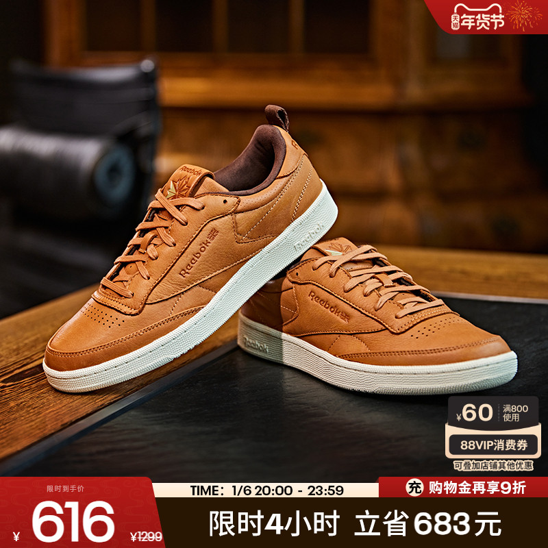 Reebok񲽹ٷŮCLUB C 85 PREMIUM LEATHERиŰЬ ʵ649Ԫ