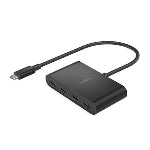 Bellkin Belkin expansion dock Typec one -dragging four multi -function USB transmission HUB hub four -in -one record computer desktop conversion extender mobile phone accessories