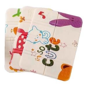 
Outdoor cartoon folding seat cushion portable single camping moisture-proof cushion outdoors super thick cool travel foam