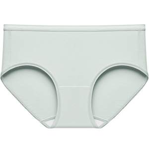 Mannifen mid -waist triangle low -angle pants light panties ladies with comfortable base pants pure cotton antibacterial crotch shorts
