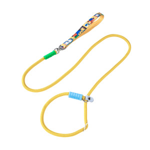 
p chain p rope dog leash dog walking chain explosion-proof small, medium and large dog training dog training knotted bichon pet supplies