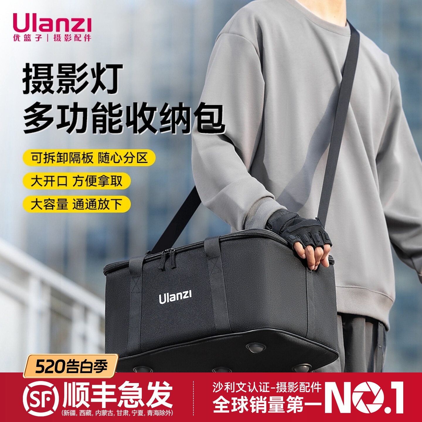 Ulanzi excellent basket OM-01 camera storage bag multi-functional photography bag SLR crossbody bag suitable for Sony Nikon Canon camera bag stabilizer drone storage bag mirrorless single liner bag- .com