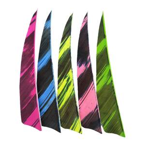 True Feather Turkey Feather 2 3 4 5 inch Turkey Knife Feather Arrow Accessories Diy Wood Arrow Bamboo Arrow Carbon Arrow Support Feather
