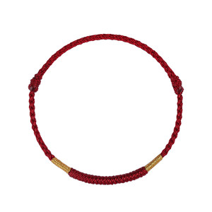 
Year of the zodiac red rope bracelet anklet men and women simple simple circle peace and good luck hand bracelet foot rope