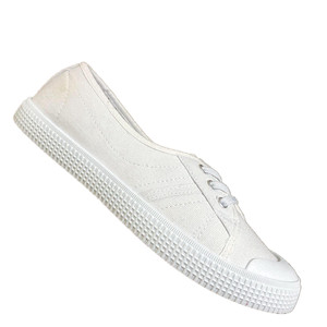 Comfortable shoes! European and American single canvas shoes soft sole foreign trade one-foot export casual shallow mouth cover foot shoes for women size 41
