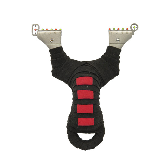 
Stainless steel fast pressing bow flat leather no-binding reversal flying tiger bow outdoor big power toy high precision professional slingshot stand