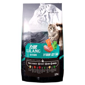 Lili Cat Food, Halite Fish Fish Cat Food 10kg Merk Short Garden 20*0.5kg kitten British short main grain universal beef flavor
