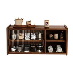 
Solid wood cup holder desktop water cup teacup tea set rack coffee cup dining table cup storage sideboard storage rack