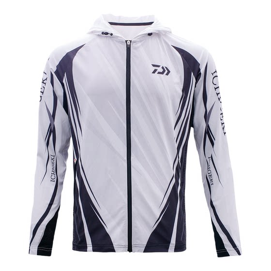 
DAIWA 26 spring and summer one-hit sun protection clothing, cool and quick-drying long-sleeved shirt hooded/stand-collar sports top