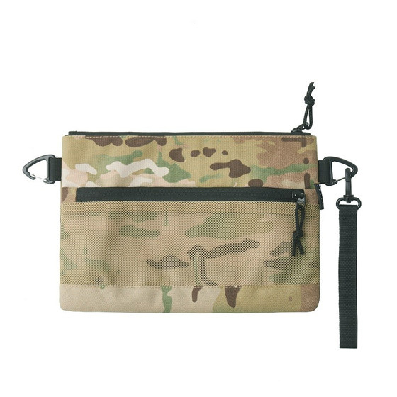Outdoor waterproof player bag men's portable multifunctional camouflage handbag EDC small envelope bag large -capacity messenger bag summer