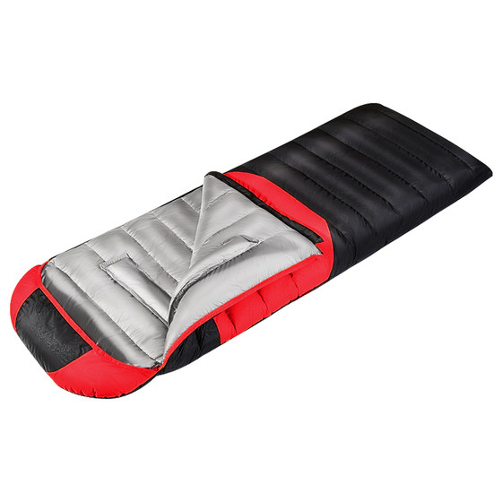 
Arctic Wolf Down Sleeping Bag Thickened Coldproof Adult Winter Outdoor Camping Four Seasons Travel Office Lunch Break
