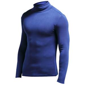 Modal Qiu Yi Men's Half -High -Hall -high Leading Hematology Bottom Bottom Shirt Single Single Single Perseverants Wear long -sleeved top clothes