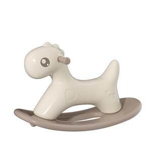 
Play the beautiful bear rocking horse yo-yo car one-year-old gift baby toy rocking car small wooden horse children's rocking horse baby