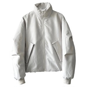 
INKNOTS American retro short wide 90 velvet stand collar down jacket men and women thickened jacket work wear cotton jacket trendy