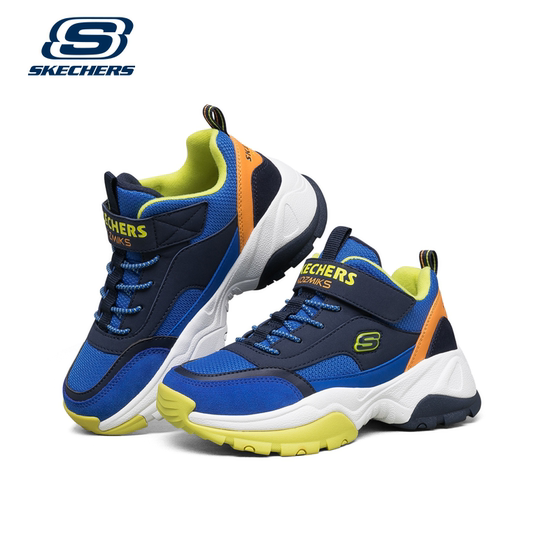 Skechers斯凯奇DLITES BOYS 男童复古魔术贴休闲鞋660086L