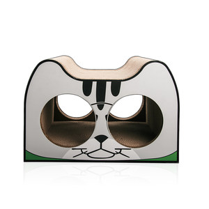 
Cat head board corrugated cat nest claw cat nest big whale large claw claw fat cat one wear-resistant cat scratching board bowl