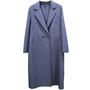Red double -sided cashmere coat wool woolen woolen long -sided double -sided woolen woolen coat suit high -end temperament women's clothing