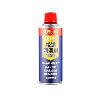 
Rust remover quickly cleans and lubricates anti-irror rust