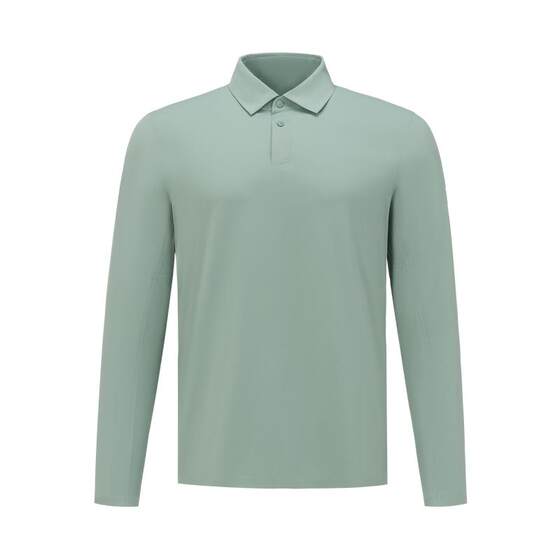 
DESCENTE DUALIS series urban commuter men's long-sleeved POLO shirt autumn new product