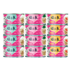 
Ruth Cat Canned Cat Snacks Chicken Breast Cat Snacks Non-staple Food Canned Nutritional Hydration for Adult and Kittens