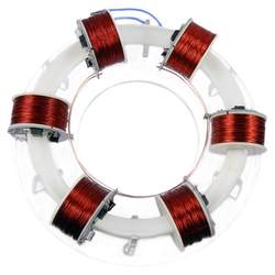 Ring cyclotron accelerator high-tech puzzle model