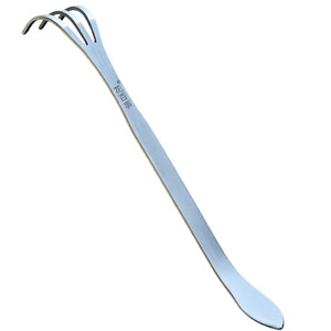 Flower Pepsi bonsai small rake flower pot loose soil thickened soil bear hand rake stainless steel rake bonsai new tool