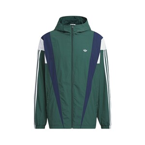 
adidas Adidas clover autumn new men's woven sports loose hooded jacket KS3553