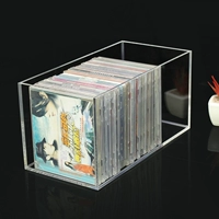 Семь цветных компакт -дисков CD Storage DVD -альбом PS4 Gaming CD -ROM Sorting Collection показывает прозрачную пылепроницаемую ящику для хранения клана AK