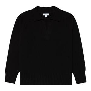 
SUNSPEL Women's Autumn and Winter Lamb Wool Polo Collar Knitted Sweater