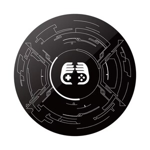 
Radiator magnetic guide plate suitable for mobile phone tablet computer car bracket mobile phone magnetic iron suction plate ultra-thin cold guide plate