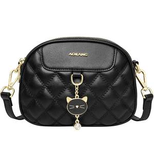 
Aokang Small Round Bag Women's 2025 New Small Bag Women's Diamond Crossbody Bag Women's Shoulder Bag Large Capacity Women's Bag
