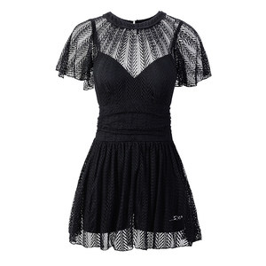 Women's 2025 new style of slim and fat girl with one-piece size for covering her belly and making her look slim and sexy hot spring bathing suit
