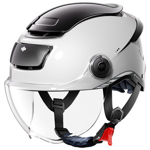 
Two Little Bees 3C certified electric motorcycle helmet for men and women summer sun protection half helmet four seasons breathable safety helmet