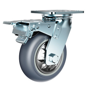 
6-inch universal wheels and wheels heavy duty 4-inch 5-inch 8-inch castors silent rubber wheels trolley flatbed wheels wheels
