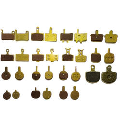 Full metal folding special brake pads