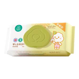 
[Hundreds of supplements] Cotton era baby wet wipes pure cotton baby hand mouth and fart special wet wipes 70 pumps