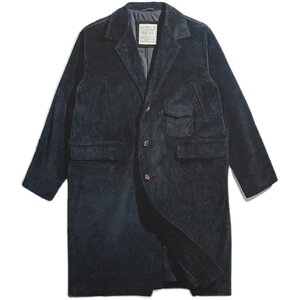 Maden workwear American retro corduroy Cthulhu civilized coat loose coat mid-length windbreaker men's spring
