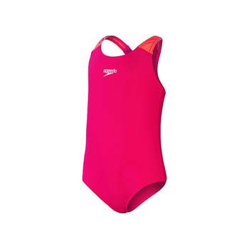 Speedo girl cute solid color basic model
