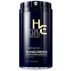 He Hearn Men's Sunscreen Outdoor Special Student Military Training Face Facial Uv Protection Waterproof Sweat Spray
