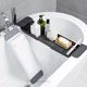 Adjustable Bathtub Tray Shower Wine Glass Book Holder Kitche