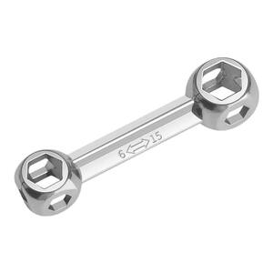 Multifunctional bone wrench hexagon screw tool portable 10-in-1 bicycle hexagon socket small wrench