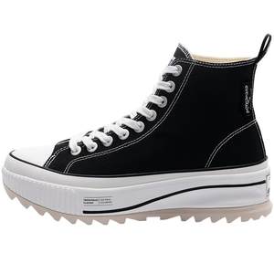 
Excelsior biscuit shoes official black women's shoes sports shoes heightened casual shoes thick sole high top canvas shoes